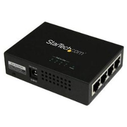 STARTECH 4 Port Gigabit Midspan - Poe+ Injector - 802.3At And 802.3Af