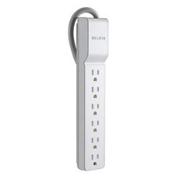 BELKIN 6-Outlet Commercial Power Strip Surge Protector With 6-Foot Power Cord, 720 Joules (Be106000-06-Cm)