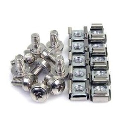 STARTECH Mount Server Telecom And A/v Equipment With These High Quality Mounting Screwsand Nuts M6 Screws Rack Screws Ra