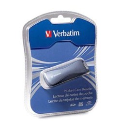 VERBATIM Sd/memory Stick Pocket Card Reader USB 2 97709