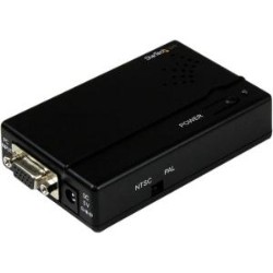 STARTECH Connect A PC With VGA Output to A Composite Or S-Video Tv VGA to S Video VGA to Composite PC to Tv Converter Rg