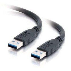 CABLES TO GO C2G 54170 USB 3.0 A Male to A Male Cable (1 Meter/3.2 Feet) In Black
