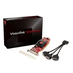 VISIONTEK Radeon 5450 Sff 512Mb Ddr3 3M (3X Dvi-D) Graphics Card 900344