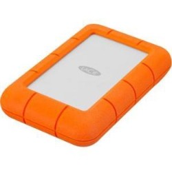 LACIE 4Tb Rugged Mini External Hard Drive USB 3.0 Model Lac9000633 In Orange