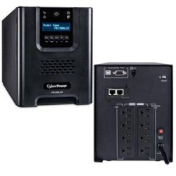 CYBERPOWERPC Cyberpower Pr1500Lcdn Smart App Sinewave UPS 1500Va 1050W Mini-Tower With Network Card