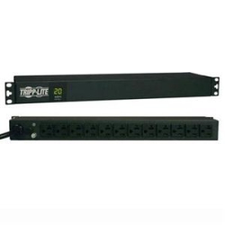 TRIPP LITE Metered Pdu, 1.92Kw Single-Phase 120V (12 5-15/20R), L5-20P / 5-20P, 110 127V Input, 15 Ft. Cord, 1U Rack-Mou