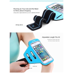 UGREEN Sports Armband for Smartphone 5.5 Inch In Blue