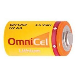 OMNICEL Er14250 (Ls14250) 1/2 Aa 3.6 Volt Primary Lithium Battery (1200 Mah)