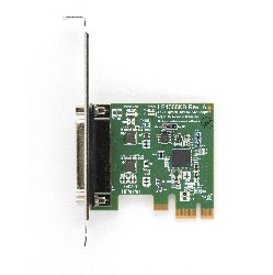 AXXON Lf1068Kb 2 Port Native PCi Express (PCie) Rs232 Serial Card W/ Dualplex Cable 12" Db25M-Db9M-2