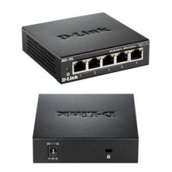 D-LINK Unmanaged Gigabit Switch. 5-Port Gigabit Unmanaged Desktop Metal Switch. Limited Lifetime Warranty. Dgs-105