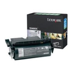 LEXMARK 12A6835 Toner Cartridge High Yield for Laser Printer In Black