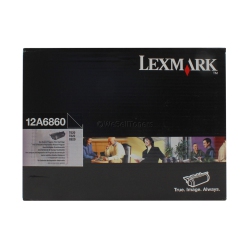LEXMARK 12A6860 Return Program Toner Cartridge for Laser Printer In Black