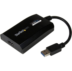 STARTECH HD 1080P USB 3.0 to HDMI External Multi Monitor Video Graphics Adapter for Mac And PC (USB32HDpro) - Capable Of Video Playback At 1080P