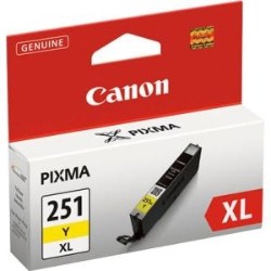 CANON Cli-251Y Ink Tank for Mg5420 / 6320(6516B001) In Yellow