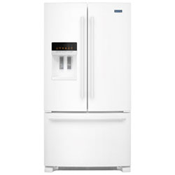 Réfrigérateur Deux Portes 25 Pi³ 36 Po Avec Éclairage Del De Maytag (Mfi2570Fez) - Acier Inoxydable
