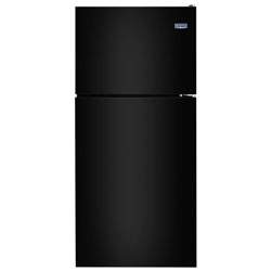Maytag 33" 21 Cu. Ft. Top Freezer Refrigerator with LED Lighting (MRT311FFFE) - Black
