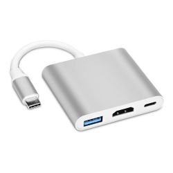 AXGEAR USB 3.1 Type C to HDMI USB 3.0 Charging Hub Adapter USB-C Converter for Macbook