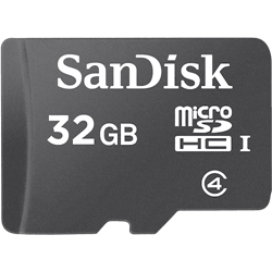 SANDISK 32GB Microsdhc Class 4 Memory Card - (Sdsdqm-032G-B35Sa)