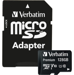 VERBATIM 128GB Microsdxc Class 10 Memory Card (44085)