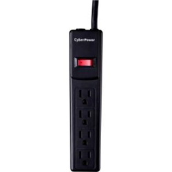 CYBERPOWER CANADA Csb404 4Out Ul1449 $15K 4Ft Cord Emi/rfi 450J Surge Protector
