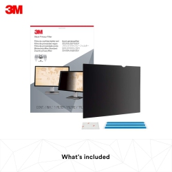 3M Privacy Filter for 24" Widescreen Monitor - - (Pf240W9B) In Black