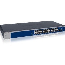 NETGEAR Xs724Em 24-Port 10-Gigabit/multi-Gigabit Ethernet Smart Managed Plus Switch (Xs724Em) (Xs724Em-100Nas)