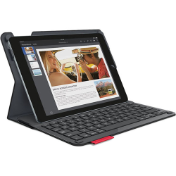 LOGITECH - 920-006909 Type + Keyboard And Folio Case for Ipad Air