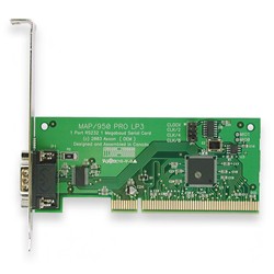 AXXON Lf560Kb PCi-X 1 Port Rs232 Serial Card Adapter