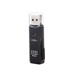 AXGEAR USB 3.0 External Card Reader Writer Mini Portable for Micro Sd Sdhc Sdxc Microsd