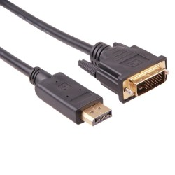 AXGEAR Displayport to Dvi Cable Dp to Dvi-D Dual-Link Video Converter Cord 3Ft 1M