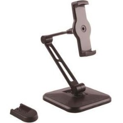 STARTECH Armtbltdt Universal Tablet Desk Stand Wall Mountable Adjustable Arm (Wall Plate, Stand Base, Knob, Base Cover)
