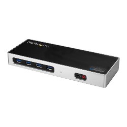 STARTECH Dual-4K Monitor USB 3.0/USB-C Docking Station (Dk30A2Dh)