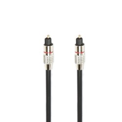AXGEAR Optical Cable Digital Music Optic Fiber Cable Toslink Wire Spdif Cord 10Ft 3M