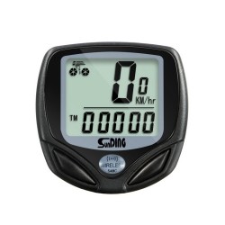 AXGEAR Bike Speedometer Lcd Wireless Bicycle Computer Odometer Cadence Waterproof