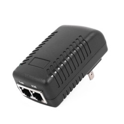 AXGEAR Poe Power Injector 48V 0.5A Power Over Ethernet Adapter for Poe Ip Camera