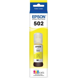 EPSON T502; Ink Bottle In Yellow