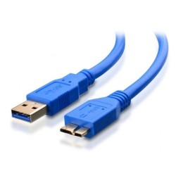 AXGEAR USB 3.0 A Male to Micro B Male Data Charging Cable for Samsung Note 3 4 5 6Ft