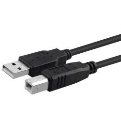 AXGEAR 6Ft USB 2.0 Type Ab A Male to B Male Cable A-B MM Cord Wire 1.8M for Printer