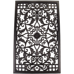 NUVO IRON Rectangle Decorative Gate Fence Insert Acw61