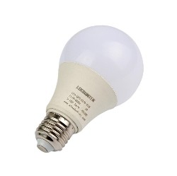 LIXSUNTEK 9W Led Bulb Light 80W 500 Lumens 6500K Daylight E26 Screw Base In White