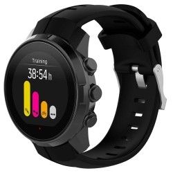 STRAPSCO Replacement Band Strap for Suunto Spartan Sport In In Black