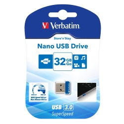 VERBATIM 32GB USB 3.0 Flash Drive (98710)
