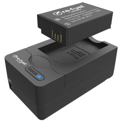 Chargeur Re-Fuel 1 Heure Et Batterie Lp-E17 Pour Appareils Photo Reflex Eos De Canon (Rfk-Lpe17)