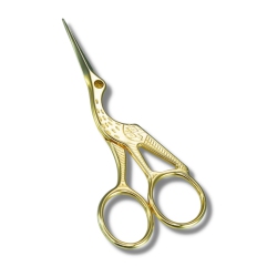 NAVOR Arolly Retro Style 5.51" Embroidery Scissor With Sharp Blades, Multi-Purpose Small Sewing Scissors for Art And Needle Work, Cutting Tools