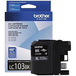 BROTHER High Yield Ink Cartridge (Lc103Bks) In Black