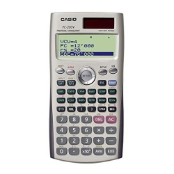 CASIO Fc-200V Financial Calculator With 4-Line Display