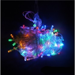 LIXSUNTEK Multi Color Led Fairy String Lights Lamp 33Ft 100 Leds Control Up to 8 Modes