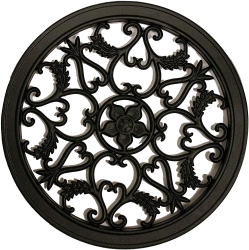 NUVO IRON Round Decorative Gate Fence Insert Acw55