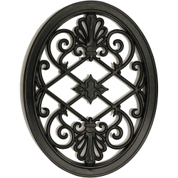 NUVO IRON Oval Decorative Gate Fence Insert Acw56