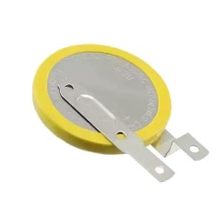 PANASONIC 10-Pack Cr2032/f1N 3V Lithium Coin Cell Batteries With Tabs